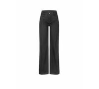 MAC Damen Jeanshose Wide Authentic Stretch Denim Schwarz Gr. 42/L30