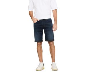 Mac Jog’n Bermuda in Dunkelblau aus Sweat-Denim W35 Straight Fit