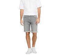 Mac Jog’n Bermuda Shorts in hellgrauer Waschung W33 Straight Fit