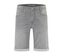 Jeansbermudas MAC "Jogn Bermuda", Herren, Gr. 34, N-Gr, light grau, Denim/Jeans, Obermaterial: 99% Baumwolle, 1% Elasthan, knielang, Jeans, Sommerhose (36749316-34) light grau
