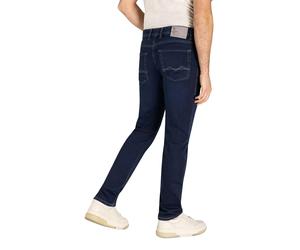 MAC Jog'n Jeans aus Sweat Denim in Dark Blue Used W42 / L32 Straight Fit