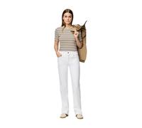 MAC Jeans - Laura, Authentic High Stretch Gabardine - Flared Fit - 5225-00-0423L-010 - weiß