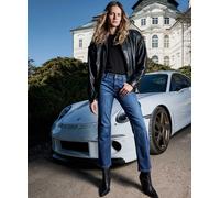 MAC Laura Jeans Flared in Vintage Blue D32 / L28 Flared Fit