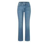 Mac - Damen 5-Pocket Jeans, Laura Authentic (5225-90-0387L), Größe:W32, Länge:L28, Farbe:Authentic Baby Blue (D429)
