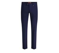 MAC LENNOX CARBONIUM BI-STRETCH nautic blue check 6344-00-0704L 196K W38 L34