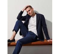 Mac Lennox Sport mit Linen Stretch in Dunkelblau W33 / L32 Straight Fit