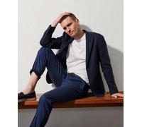 Mac Lennox Sport mit Linen Stretch in Dunkelblau W34 / L34 Straight Fit