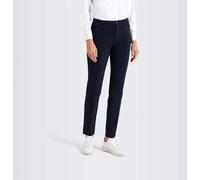 MAC Hose Anna Zip New in Dunkelblau D36 / L30 Slim Fit