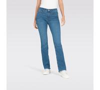Bootcut-Jeans MAC "BOOT" Gr. 42, Länge 30, blau (medium blue30) Damen Jeans (59135326-42) medium blue30