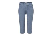 MAC - MAC JEANS - CAPRI, Stripe Denim blau - Gr. - 38/17