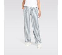 MAC - MAC JEANS - CHIARA BELT, Pure linen blau - Gr. - 34/30