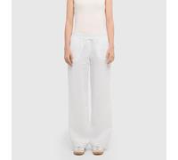 MAC - MAC JEANS - CHIARA BELT, Pure linen weiß - Gr. - 32