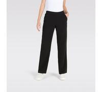 MAC Jeans Damenhose Chiara (2177-00-0231L) Slim Fit Floating Crepe Schwarz W38/L30