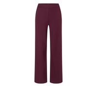 Bootcuthose MAC "CHIARA", Damen, Gr. 36, Länge 30, aubergine, Flanell, Obermaterial: 63% Viskose, 33% Polyamid, 4% Elasthan, bootcut fit lang, Hosen, Bootcut-Form in figurbetonter Form (64844967-36) a