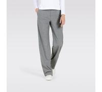 MAC - MAC JEANS - CHIARA, Premium fluid Flanell grau - Gr. - 30