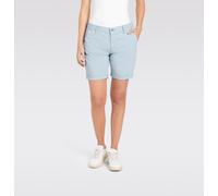 MAC - MAC JEANS - CHINO SHORTS, Fade out gabardine light blau - Gr. - 09