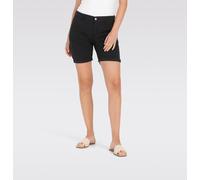 MAC - MAC JEANS - CHINO SHORTS, Fade out gabardine light schwarz - Gr. - 09