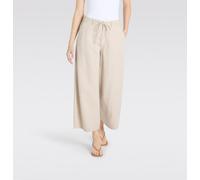 MAC - MAC JEANS - CULOTTE, Cotton linen tencel weiß - Gr. - 44