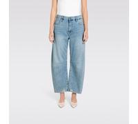 MAC Wide Fit Jeans im 5-Pocket-Design Modell 'Dakota' in Hellblau, Größe 38
