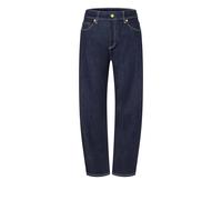 Loose-fit-Jeans MAC "DANNI", Damen, Gr. 44, N-Gr, blau (fashion rinsed), Denim/Jeans, Obermaterial: 71% Baumwolle, 16% Polyester, 11% Modal, 2% Elasthan, lässig geschnitten knöchellang, Jeans, mit Str