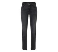 Slim-fit-Jeans MAC "DREAM", Damen, Gr. 38, Länge 32, clean schwarz used, Denim/Jeans, Obermaterial: 83% Baumwolle, 15% Polyester, 2% Elasthan, slim fit lang, Jeans Slim-fit-Jeans, sehr elastisches Mat