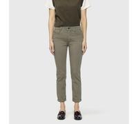 Regular-fit-Jeans MAC, Damen, Gr. 38, Länge 27, beige (olive night), Denim/Jeans, Obermaterial: 88% Baumwolle, 8% Elastomultiester, 4% Elasthan, regular fit normal, Jeans, im Five-Pocket Style (865015