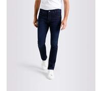 Tapered-fit-Jeans MAC "Jog´n Jeans", Herren, Gr. 31, Länge 30, blau (dunkelblau authentic used), Denim/Jeans, Obermaterial: 90% Baumwolle, 8% Polyester, 2% Elasthan, unifarben, regular fit lang, Jeans