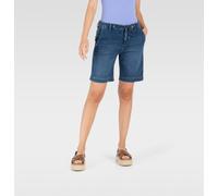 MAC - MAC JEANS - JOG´N SHORT, Light jogg denim blau - Gr. - 09