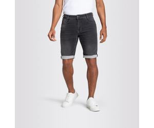 MAC - MAC JEANS - Jogn Bermuda, Light Sweat Denim grau - Gr. - 32