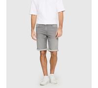 MAC - MAC JEANS - Jogn Bermuda, Light Sweat Denim grau - Gr. - 36