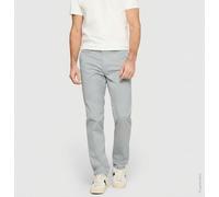 MAC - MAC JEANS - Lennox, Printed Broken Twill grau - Gr. - 32