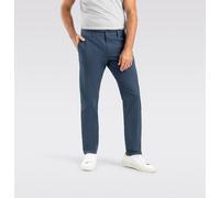 MAC Lennox Chinohose in Blau mit Minimal Print W40 / L32 Straight Fit
