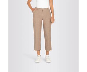 MAC - MAC JEANS - NORA, Pure linen braun - Gr. - 36/OL