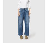 MAC Jeans Ohio Barrel-Leg Loose Fit Vintage-Blau Größe 38