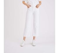 MAC - MAC JEANS - RICH CULOTTE , Light authentic denim weiß - Gr. - 42/OL