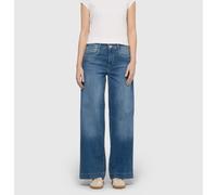 MAC Jeans MAC JEANS - RICH PALAZZO, Light weight denim - Wide Fit - 5233-90-0391L-D585 - blau 34/30