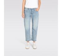 Mac Straight Fit Jeans in Vintage-Used mit Saumumschlag D40 / L30 Straight Fit