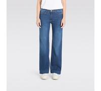 MAC Jeans Weite 5-Pocket Wide Authentic Damen Midblue Größe 34/30