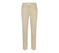 Stretch-Jeans MAC "Melanie", Damen, Gr. 48, Länge 32, golden terra, Denim/Jeans, Obermaterial: 88% Baumwolle, 8% Elastomultiester, 4% Elasthan, figurbetont lang, Jeans, Gerade geschnitten, Topseller (