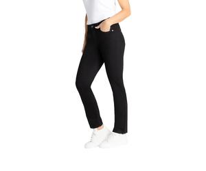 MAC Melanie Jeans Straight Leg Black Black D48-L34 Regular Fit