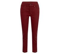Stretch-Jeans MAC "Melanie" Gr. 46, Länge 32, marsala ppt Damen Jeans (28546652-46) marsala ppt