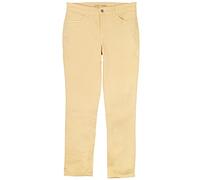 MAC Melanie New Stretchjeans Straight Leg Jeans Damen Feminine Fit, Farbe:gelb, Damengrößen:42, Hosenlänge:L30