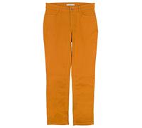 MAC Melanie Stretchjeans Jeans Feminine Fit Straight Leg Damen Denim, Farbe:dunkelgelb, Damengrößen:44, Hosenlänge:L30