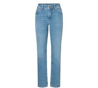 Stretch-Jeans MAC "Melanie", Damen, Gr. 46, Länge 30, summer light blau basic, Denim/Jeans, Obermaterial: 97% Baumwolle, 3% Elasthan, feminin, figurbetont normal, Jeans, Gerade geschnitten, Topseller