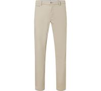 MAC Chinohose Lennox - Modern Fit, Straight Fit, Printed Broken Twill - Beige W31/L32