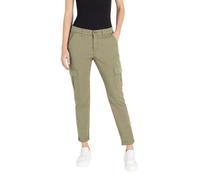 MAC Rich Cargo 2.0 aus Stretch Gabardine in Olive D44 Straight Fit