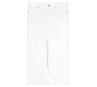 Mac Rich Culotte Cord Jeans Cropped 7/8 Hose Weites Bein Damen Stretch, Farbe:cremeweiß, Damengrößen:42