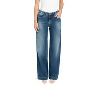 MAC Rich Palazzo Jeans in mittelblauer-Waschung D32 / L34 Wide Fit