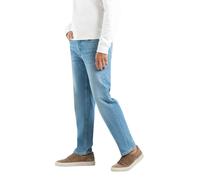 MAC Straight Leg Jeans mit 5-Pocket-Design Modell 'Rick' in Hellblau, Größe 33/32