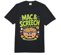 Mac & Screech Gruselige Pastaschale Design Comfort Colors Adult Heavyweight T-Shirt
